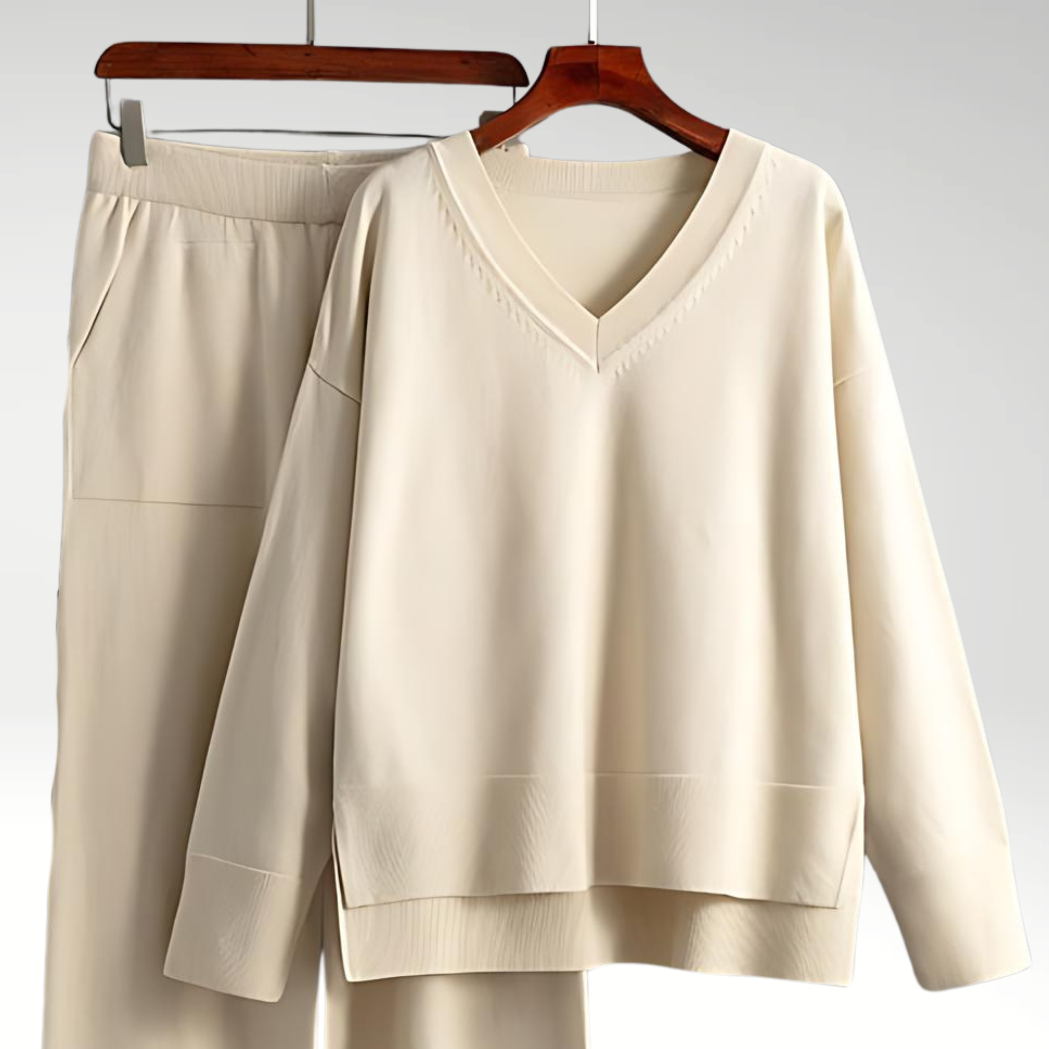 De Paris™ | Luxe Ensemble deux pièces col V