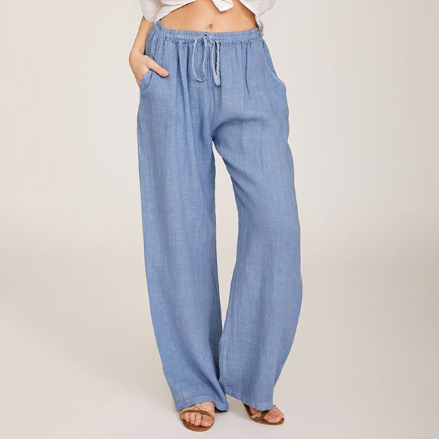 De Paris™| Pantalon Décontracté À Jambe Large
