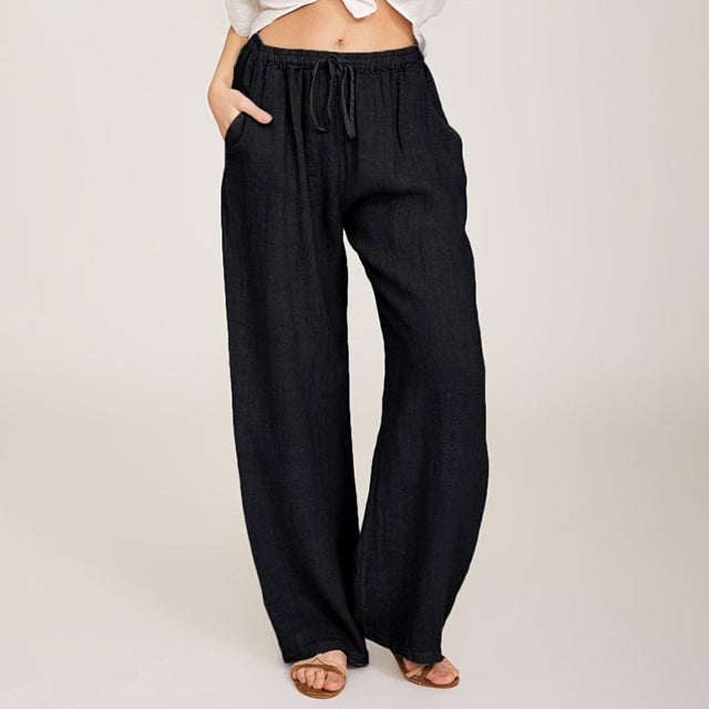 De Paris™| Pantalon Décontracté À Jambe Large