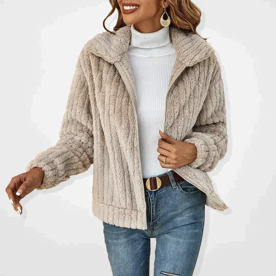 De Paris™ | Cardigan élégant en Peluche