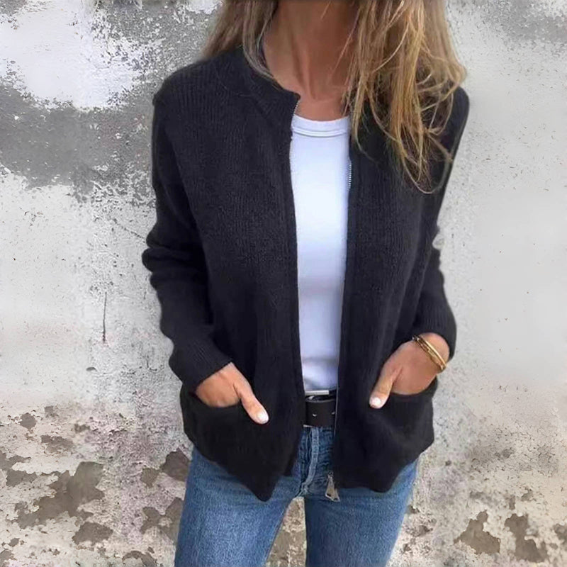 De Paris™ | Cardigan Tricoté Décontracté