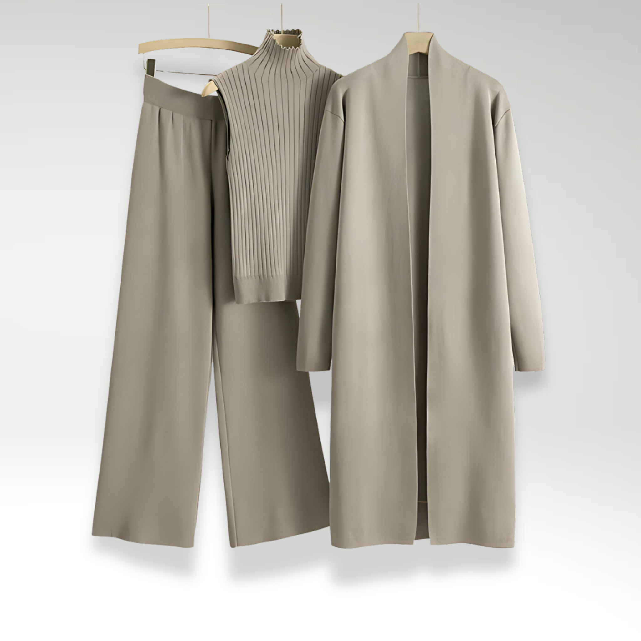 De Paris™ | Ensemble trois pièces en maille Luxe