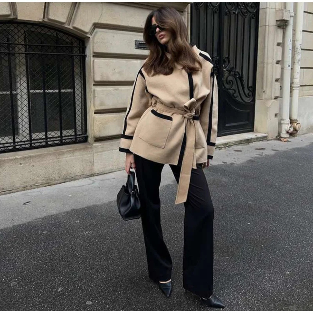 De Paris™ |Manteau en Laine Ligne Classique
