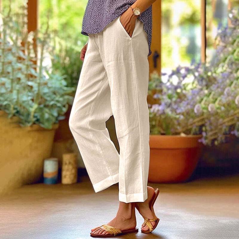 De Paris™| Pantalon Droit Décontracté