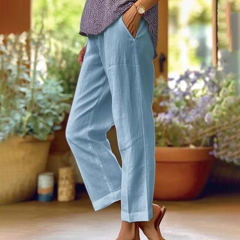 De Paris™| Pantalon Droit Décontracté