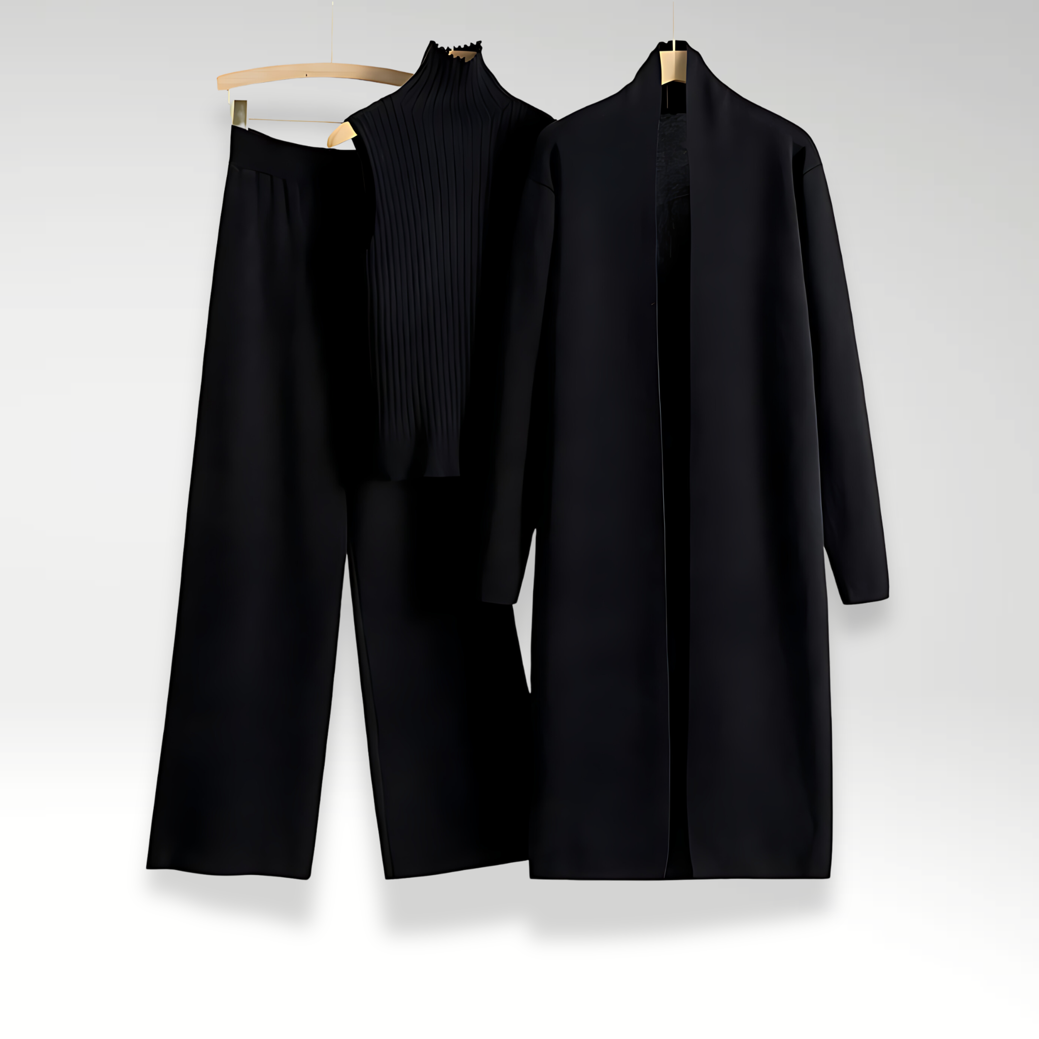 De Paris™ |Ensemble trois pièces en maille Luxe