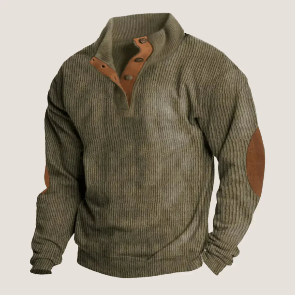 Elvy Paris™| Pull élégant en maille côtelée pour hommes