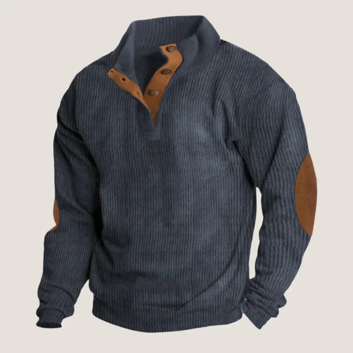 Elvy Paris™| Pull élégant en maille côtelée pour hommes