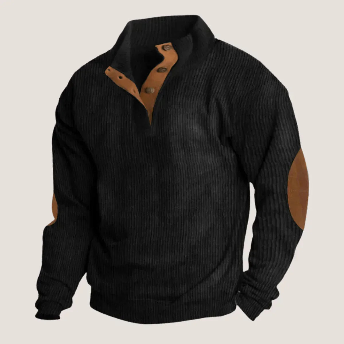 Elvy Paris™| Pull élégant en maille côtelée pour hommes