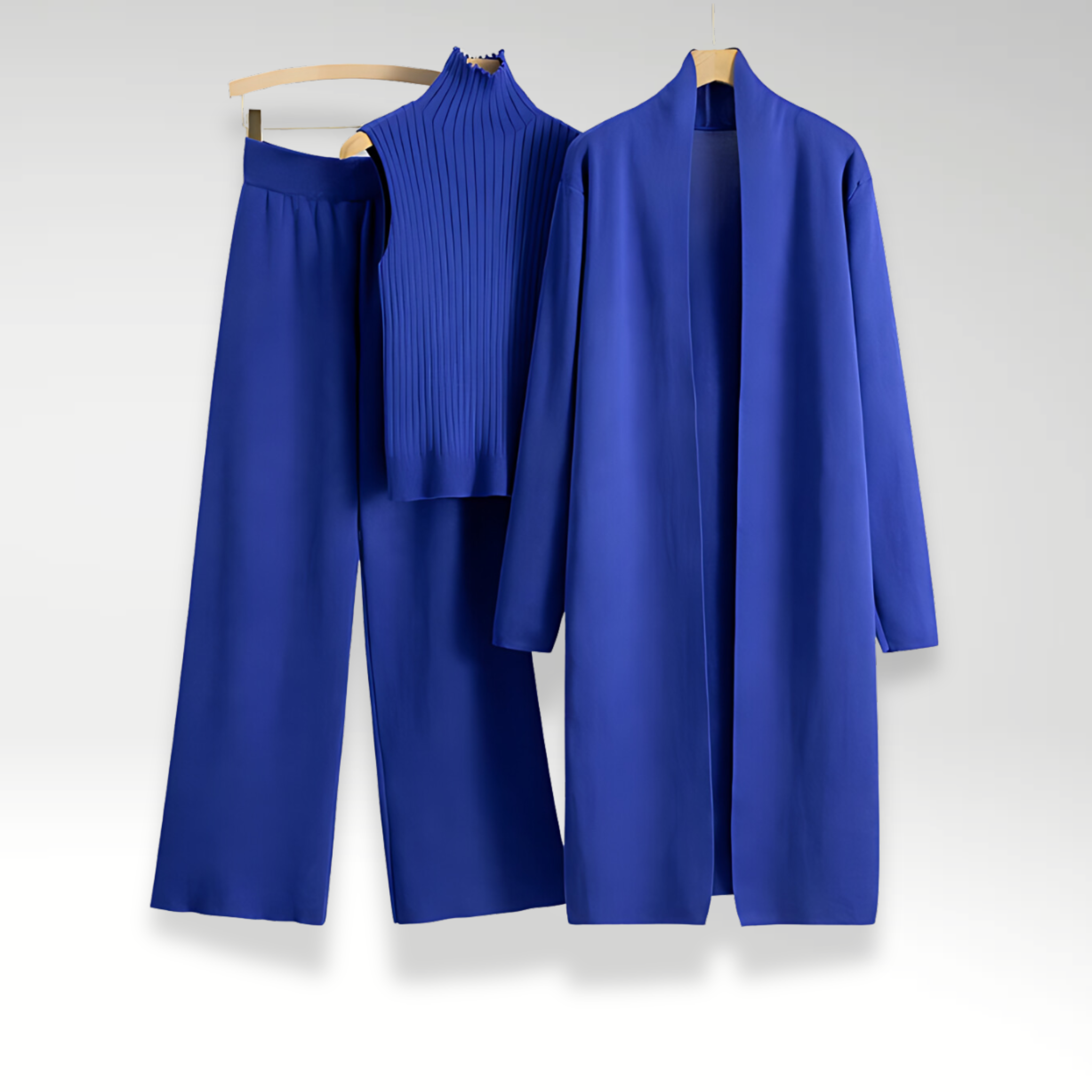 De Paris™ | Ensemble trois pièces en maille Luxe