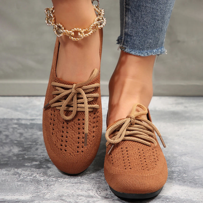 De Paris™ | Chaussures Plates Décontractées En Maille