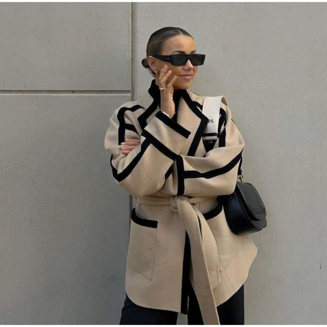 De Paris™ |Manteau en Laine Ligne Classique