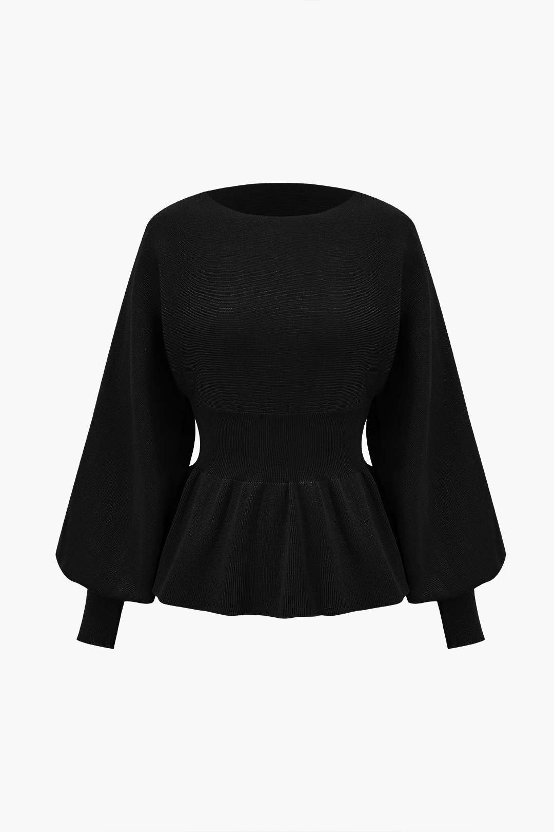 De Paris™ | Ensemble Tricot : Haut à Manches Gigot et Jupe