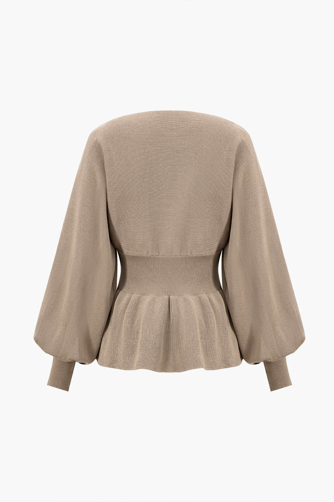 De Paris™ | Ensemble Tricot : Haut à Manches Gigot et Jupe