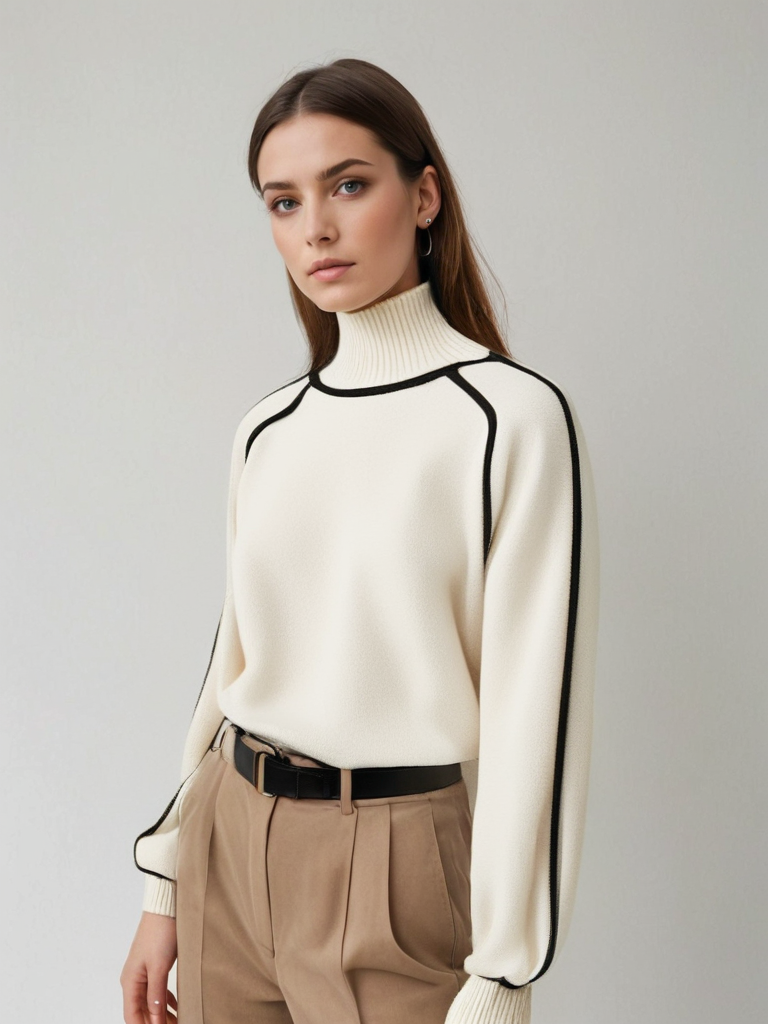 De Paris™ | Pull Chic à Col Roulé