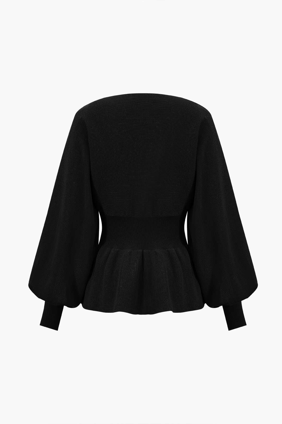 De Paris™ | Ensemble Tricot : Haut à Manches Gigot et Jupe