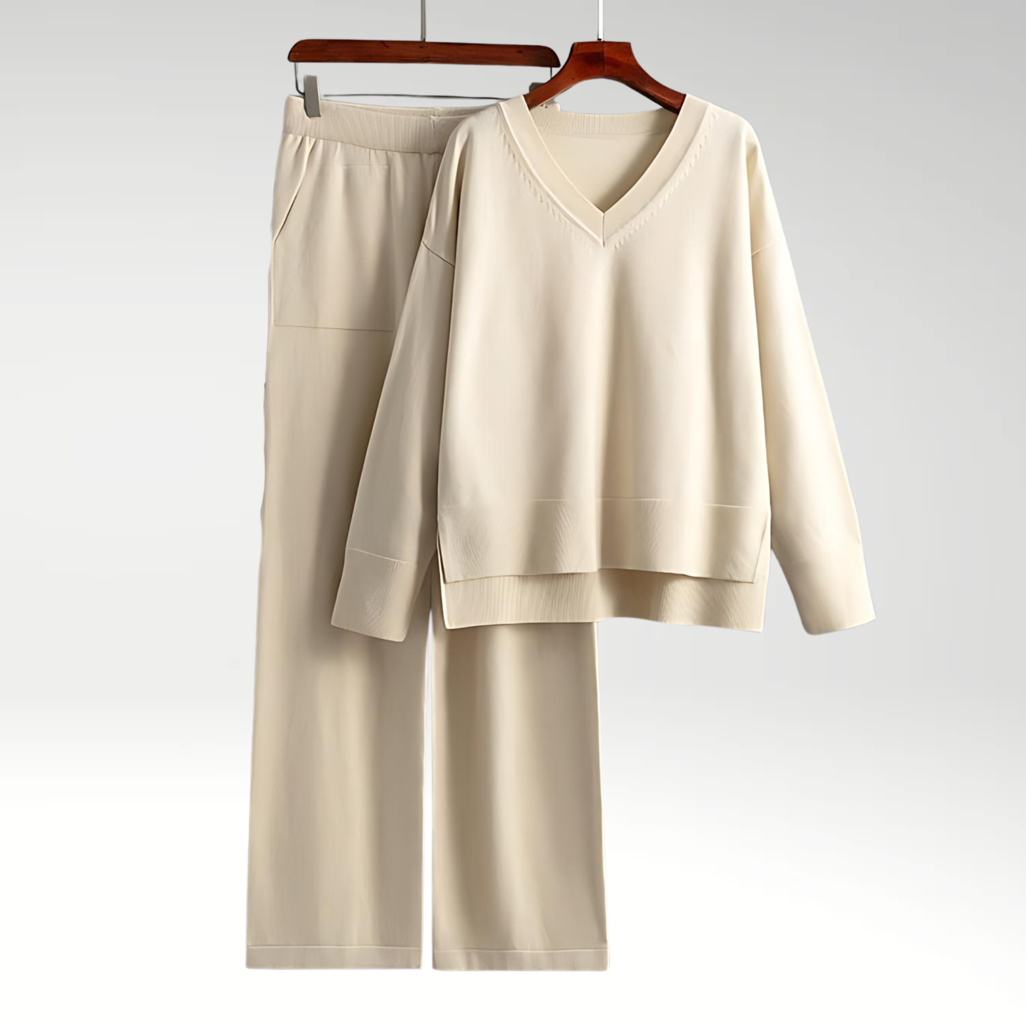 De Paris™ | Luxe Ensemble deux pièces col V