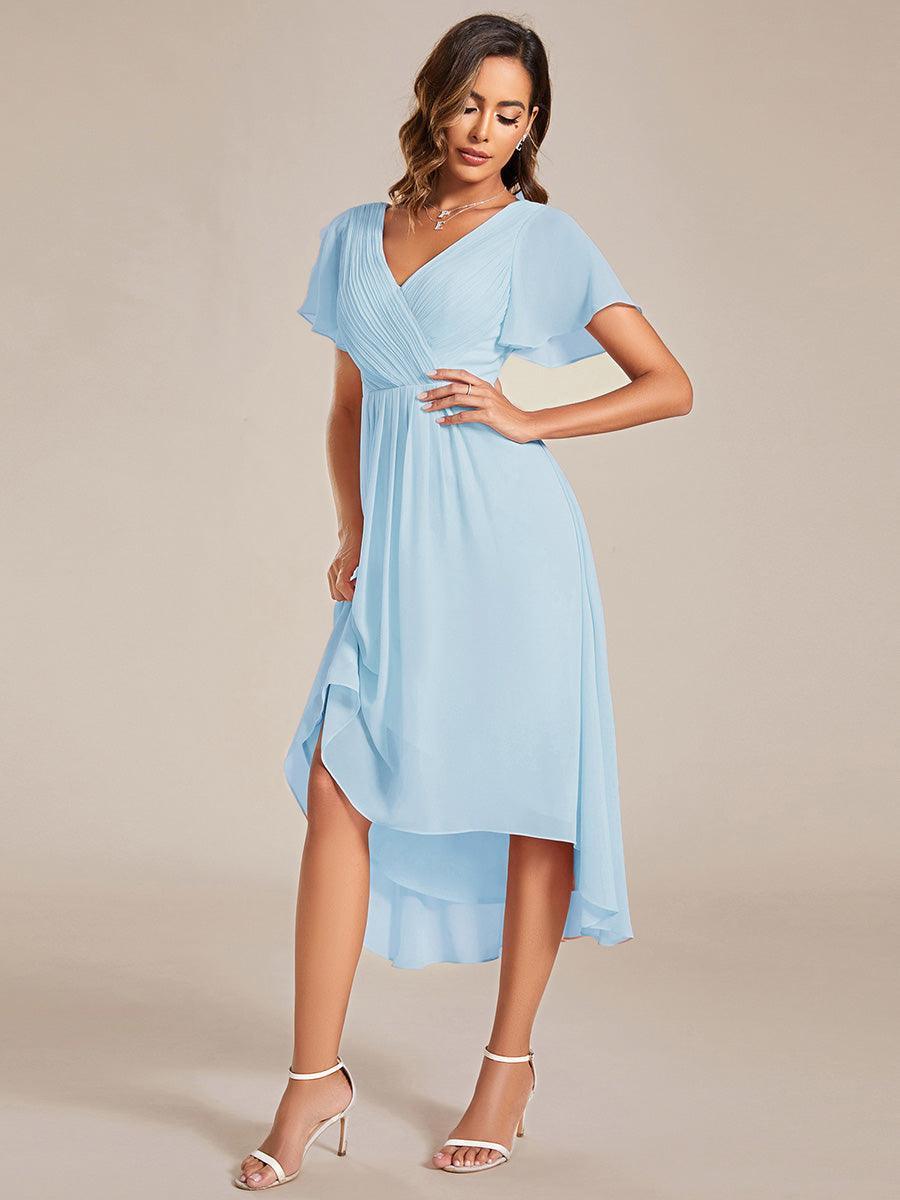 De Paris™ | Robe d'invité de mariage chic à col en V
