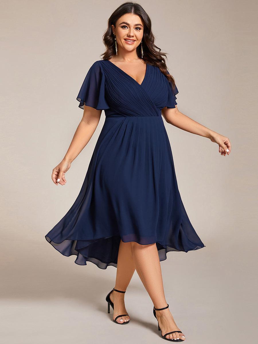 De Paris™ | Robe d'invité de mariage chic à col en V