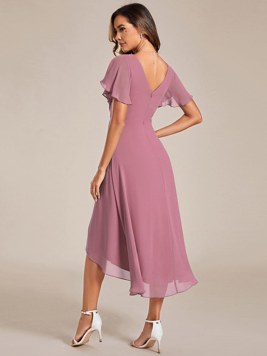 De Paris™ | Robe d'invité de mariage chic à col en V