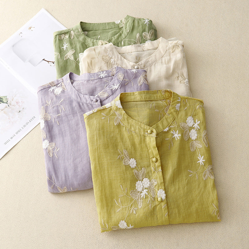 De Paris™ | Blouse brodée