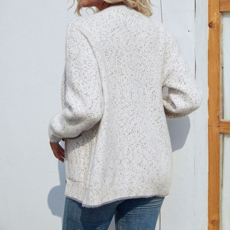 De Paris™ | Cardigan Tricoté Décontracté