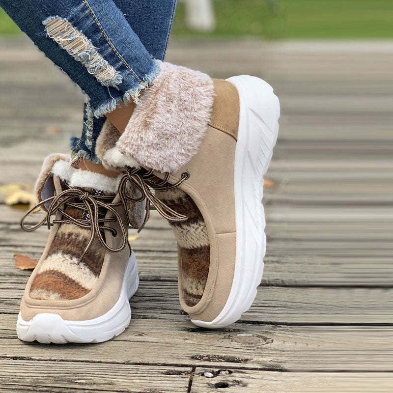 De Paris™ | Bottes De Neige Chaudes En Peluche