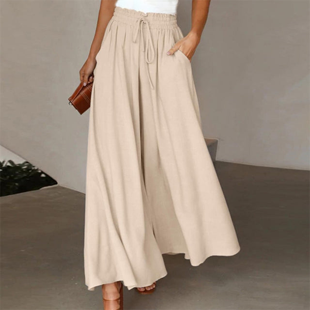 De Paris™| Pantalon Décontracté À Jambe Large