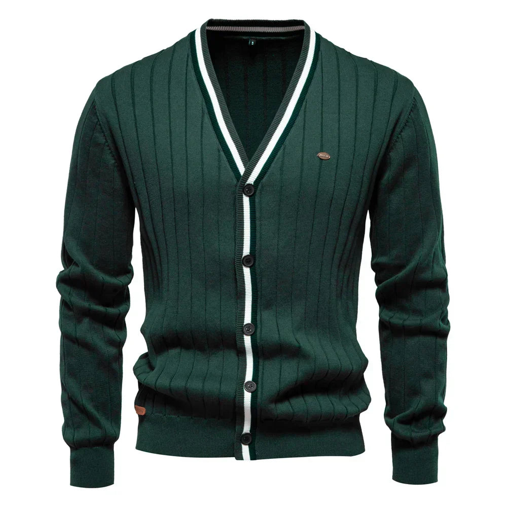 Elvy Paris™ | Cardigan en Coton Décontracté
