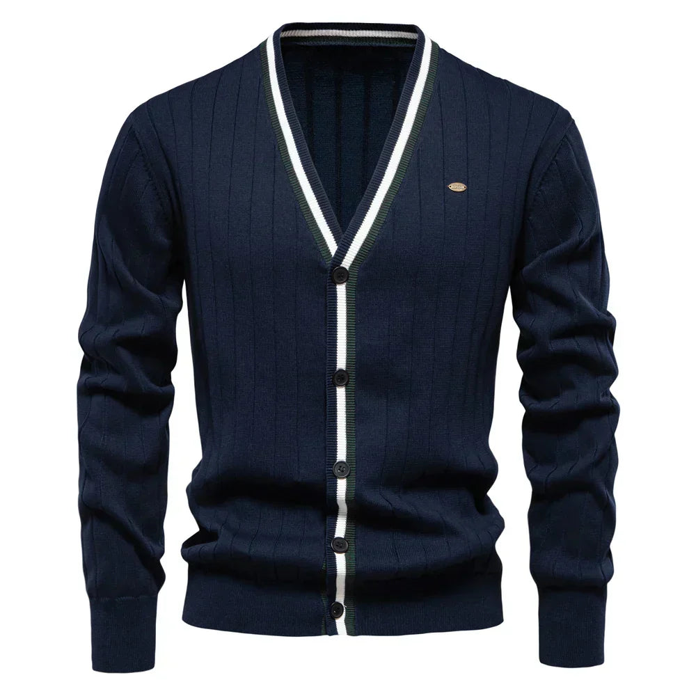 Elvy Paris™ | Cardigan en Coton Décontracté