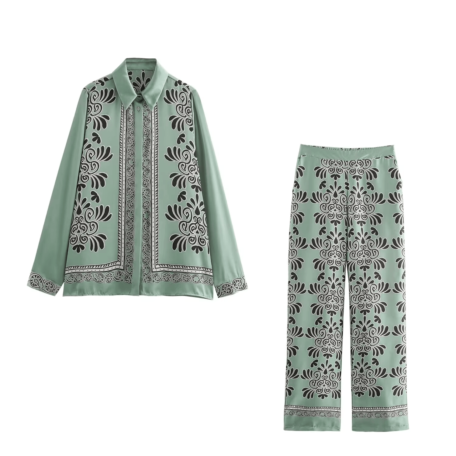 De Paris™ | Parure de lin élégante avec impression