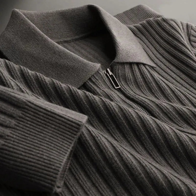 Elvy Paris™ | Polo léger à rayures à manches longues
