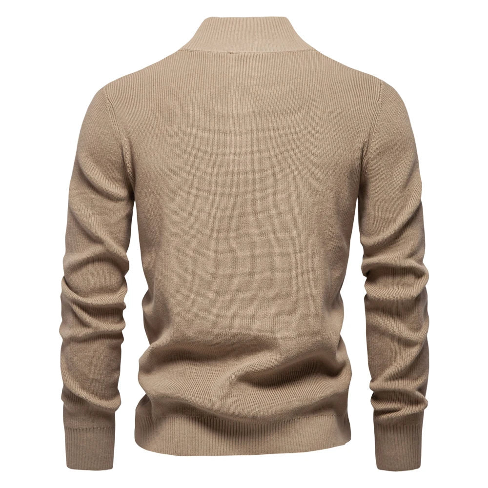 Elvy Paris™ | Pull à boutons tricoté pour hommes