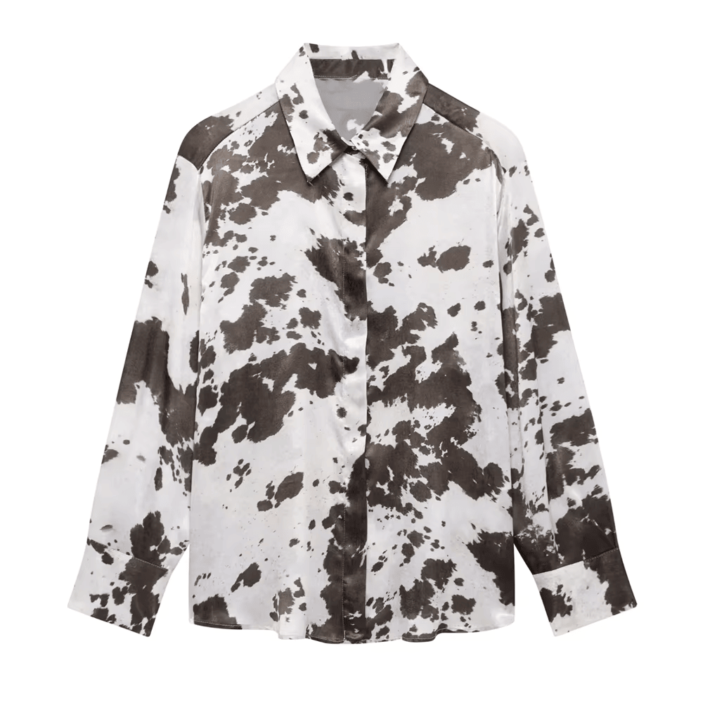 De Paris™ | Ensemble de lin printanier avec impression