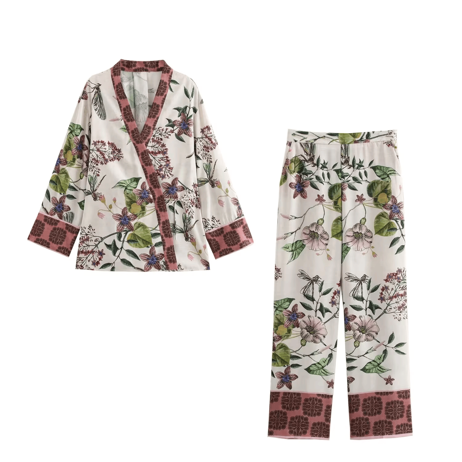 De Paris™ | Fleurs de printemps Set de linge de maison