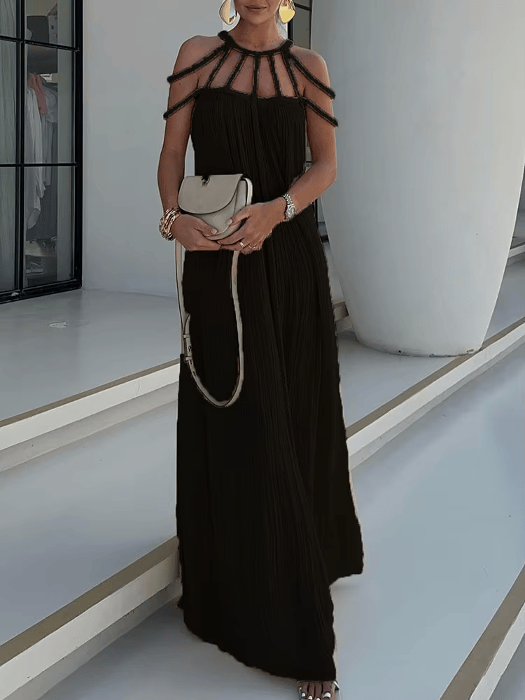 De Paris™ | Robe élégante à col rond