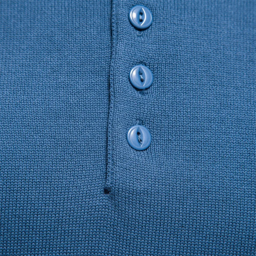 Elvy Paris™ | Pull Henley Décontracté pour Hommes