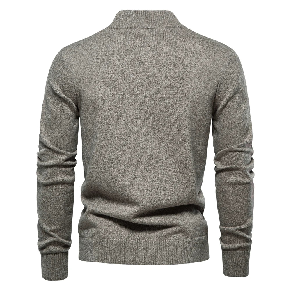 Elvy Paris™ | Cardigan en Maille à Boutons pour Hommes