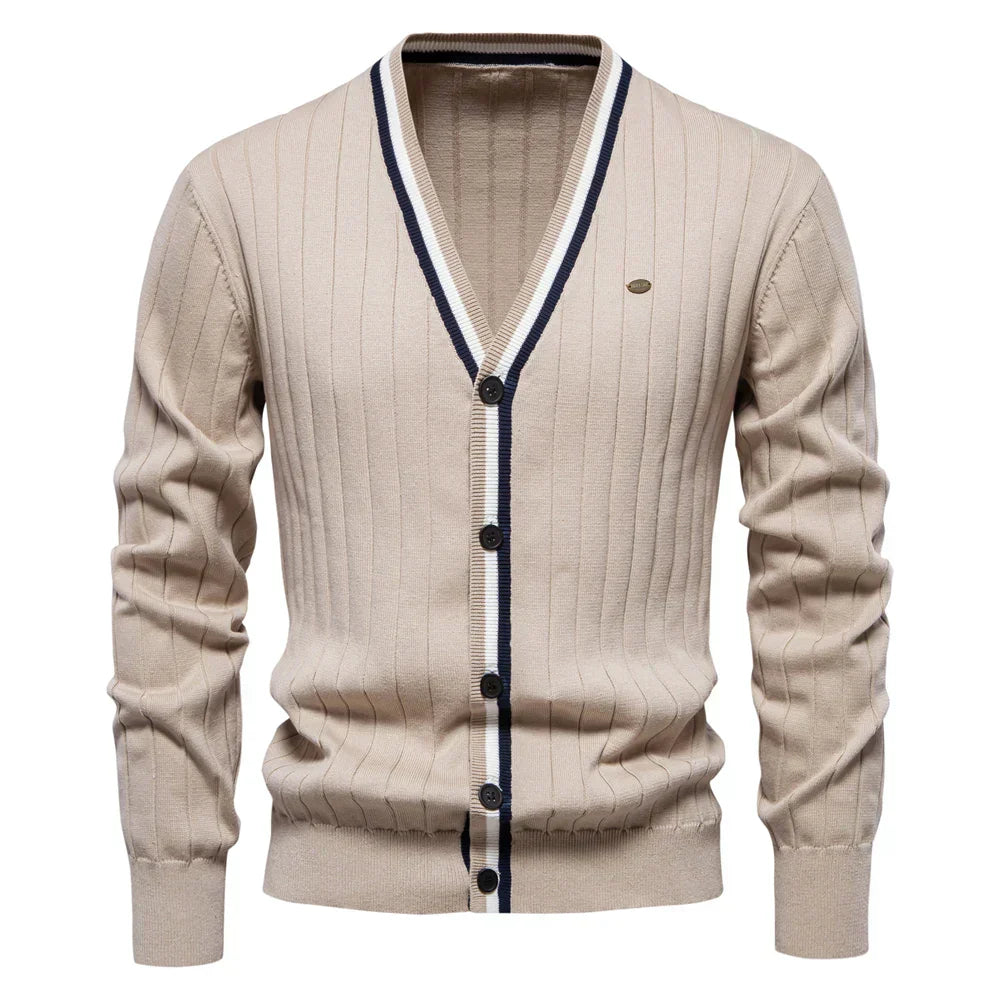 Elvy Paris™ | Cardigan en Coton Décontracté