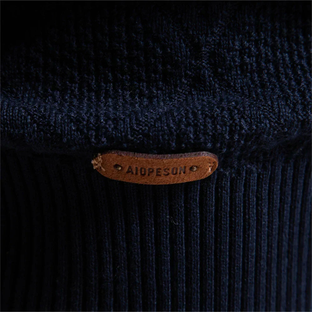 Elvy Paris™ | Pull Polo en Coton Classique