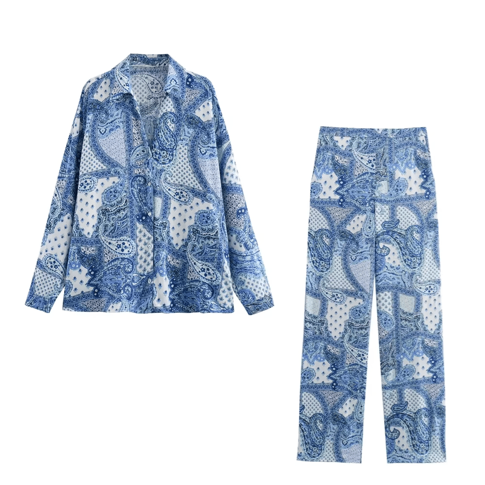 De Paris™ | Nouvelle parure de lin avec impression Paisley