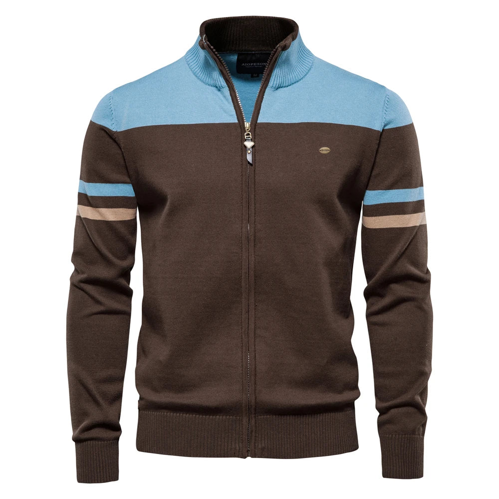 Elvy Paris™ | Gilet zippé en tricot décontracté pour hommes