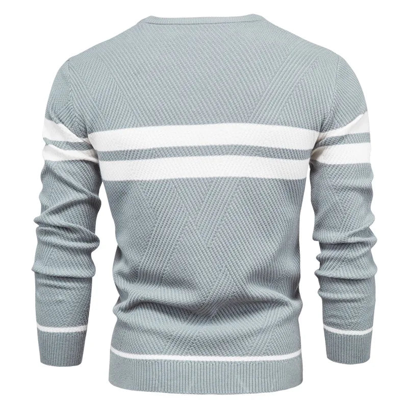 Elvy Paris™ | Pull d'Automne Patchwork pour Hommes