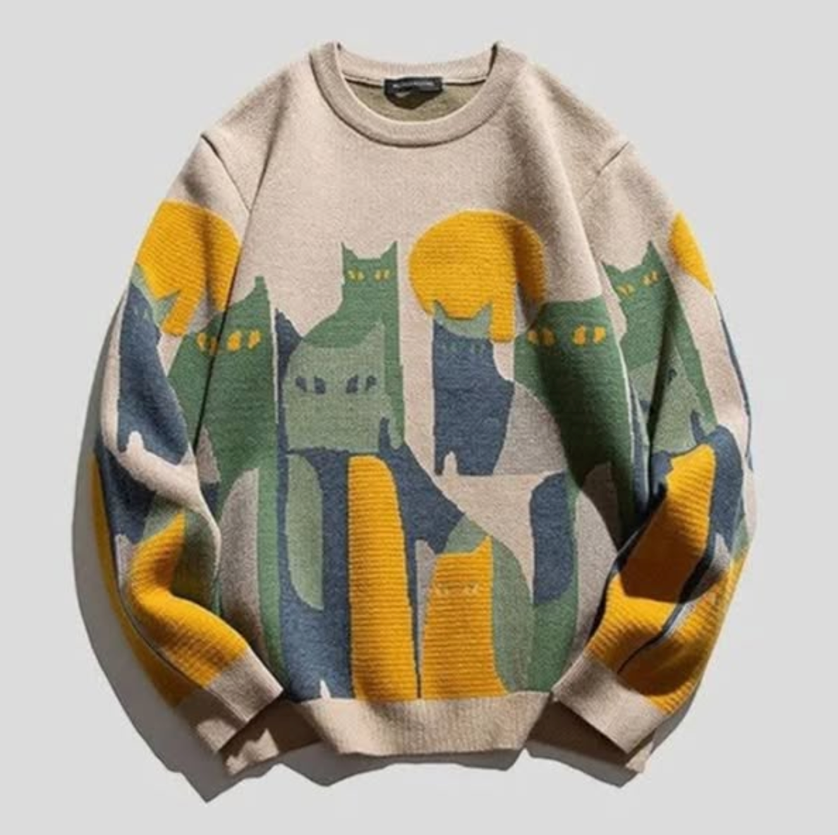 De Paris™ | Chat au clair de lune Pull