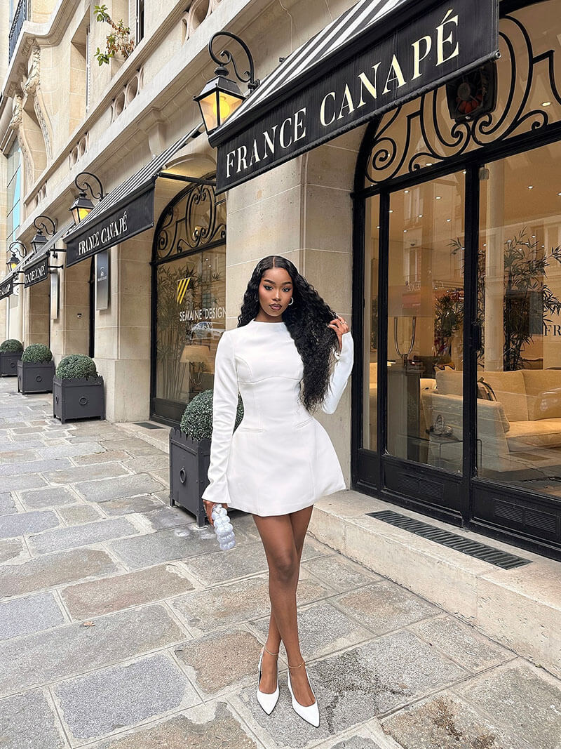 De Paris™ |Robe courte Elysia