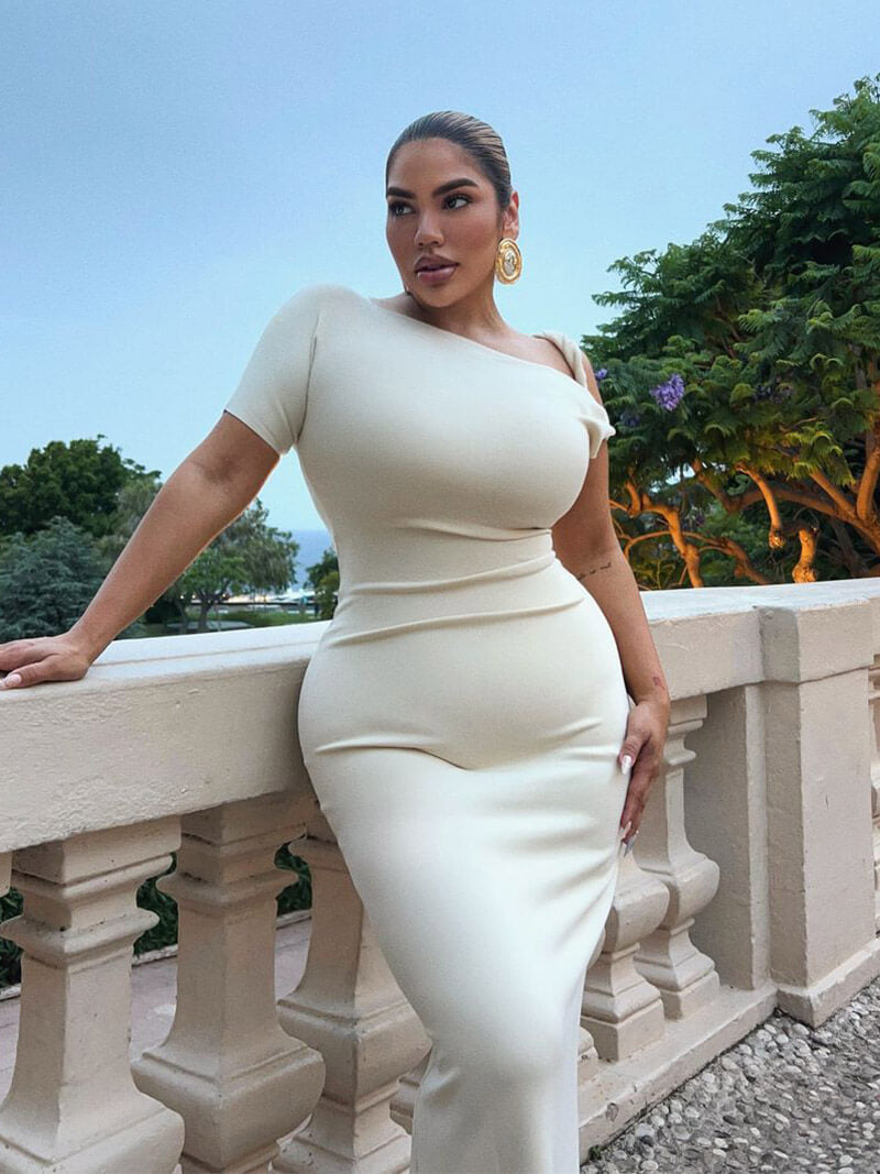 De Paris™ |Robe longue torsadée Kylie