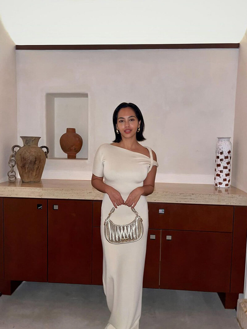 De Paris™ |Robe longue torsadée Kylie