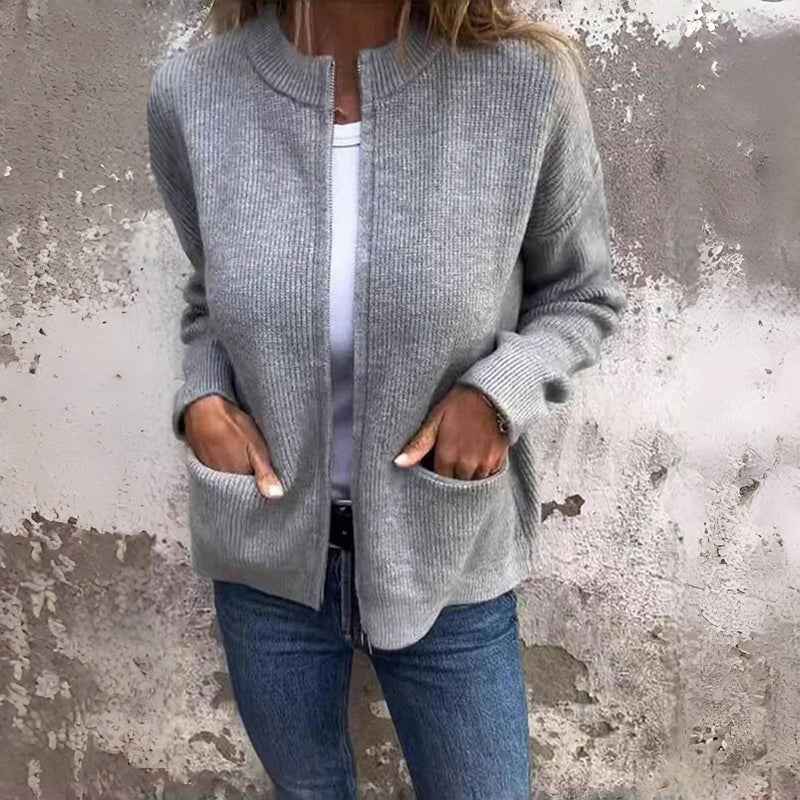 De Paris™ | Cardigan Tricoté Décontracté