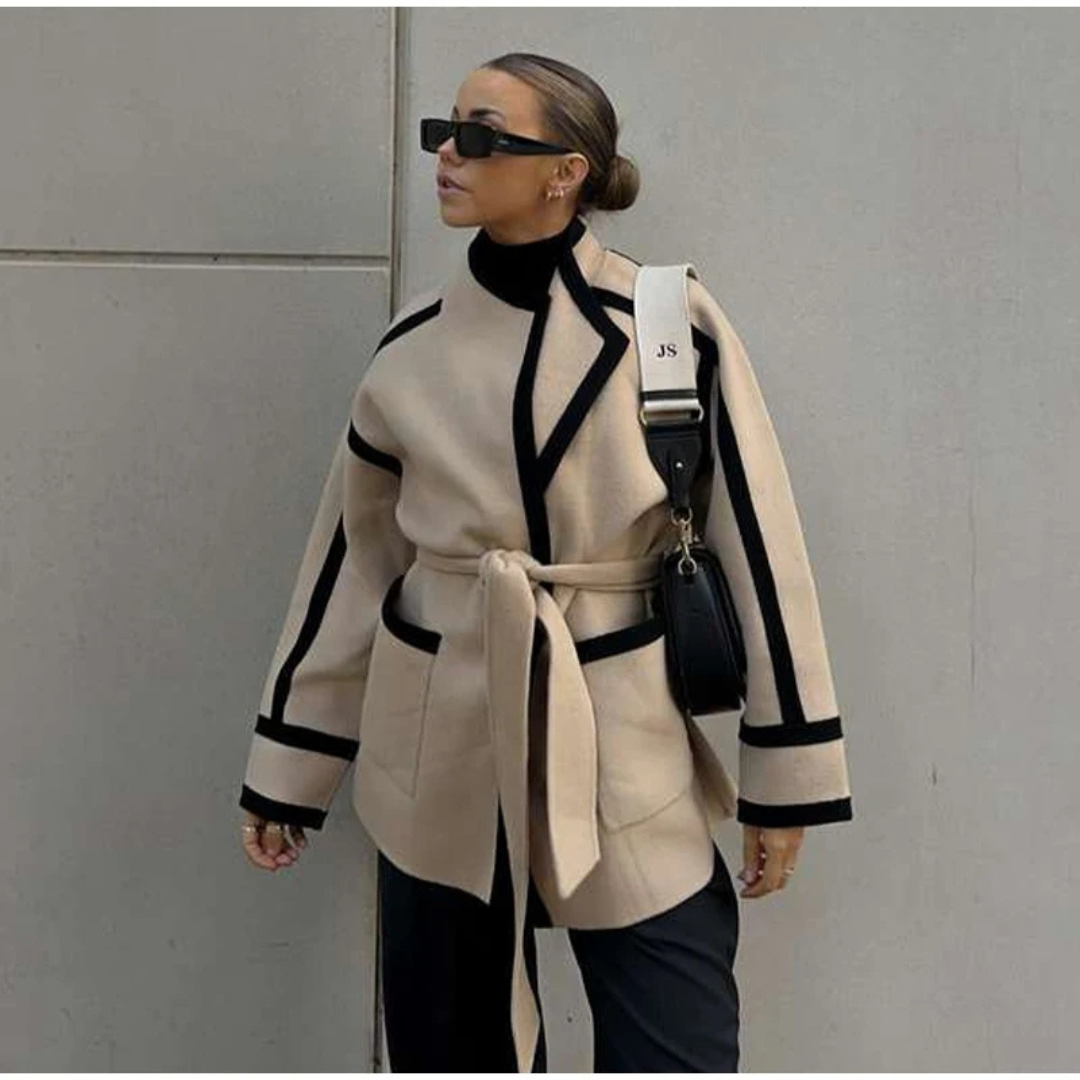 De Paris™ |Manteau en Laine Ligne Classique