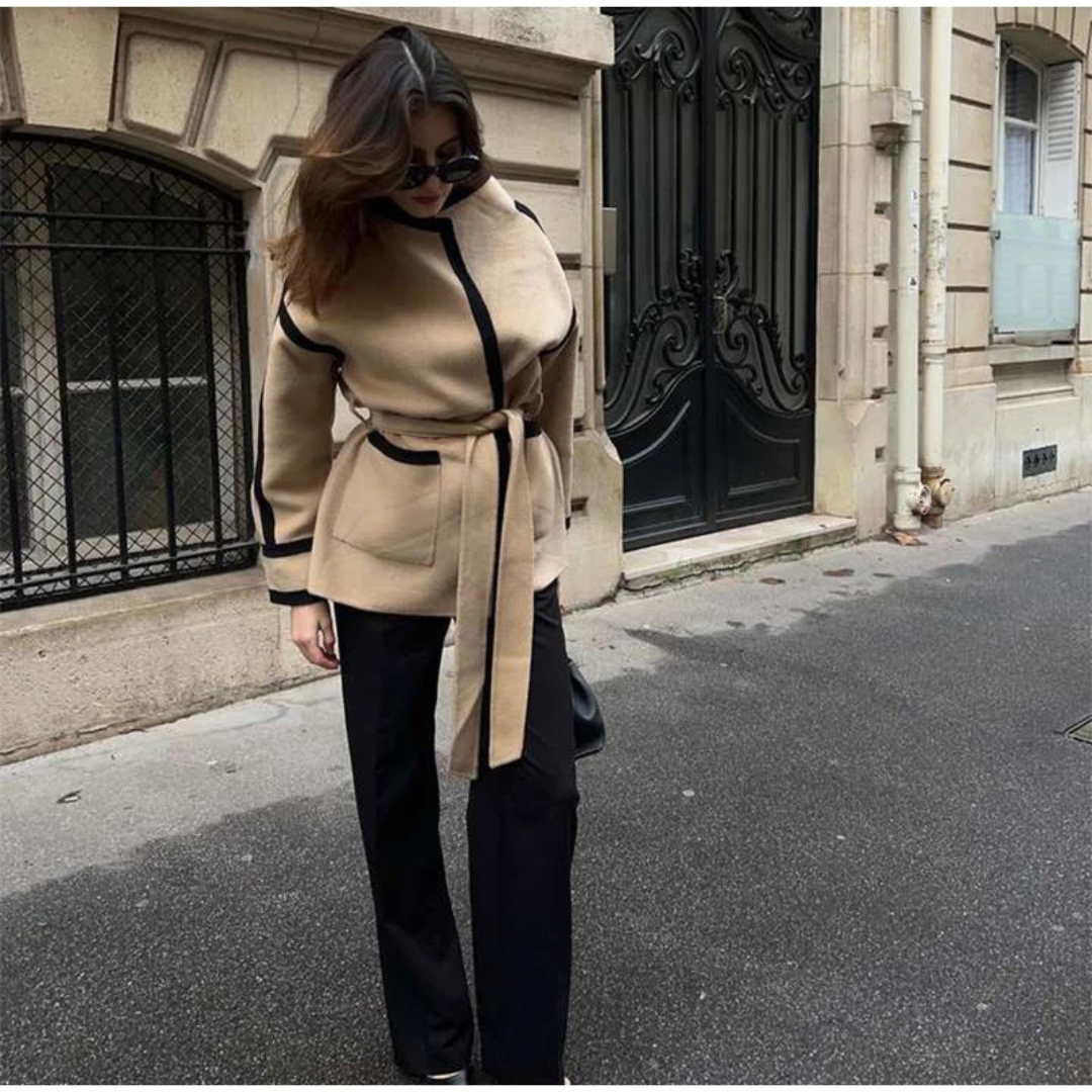 De Paris™ |Manteau en Laine Ligne Classique